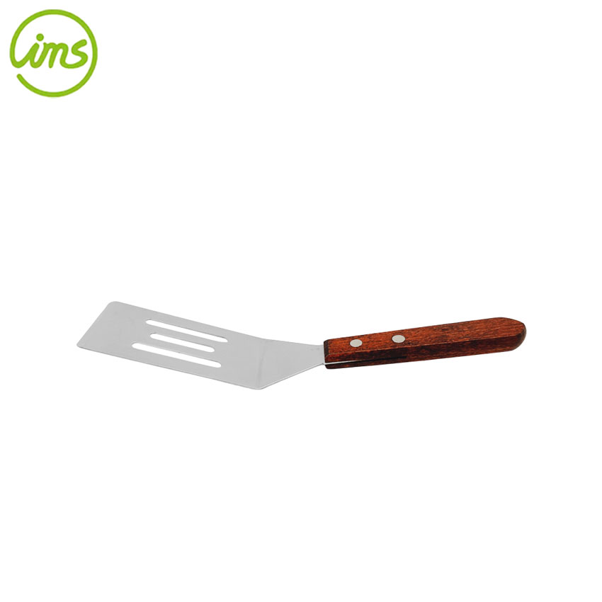 Mini Slotted Turner Beechwood Handle